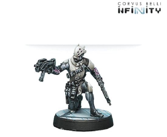 Infinity ALEPH: PROXY Mk.5 Submachine Gun Miniature