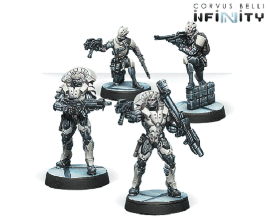 Infinity ALEPH: Posthumans Miniatures Set