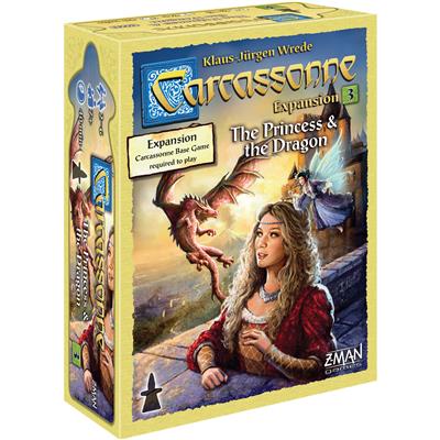 Carcassonne Expansion 3: The Princess and the Dragon Front Cover