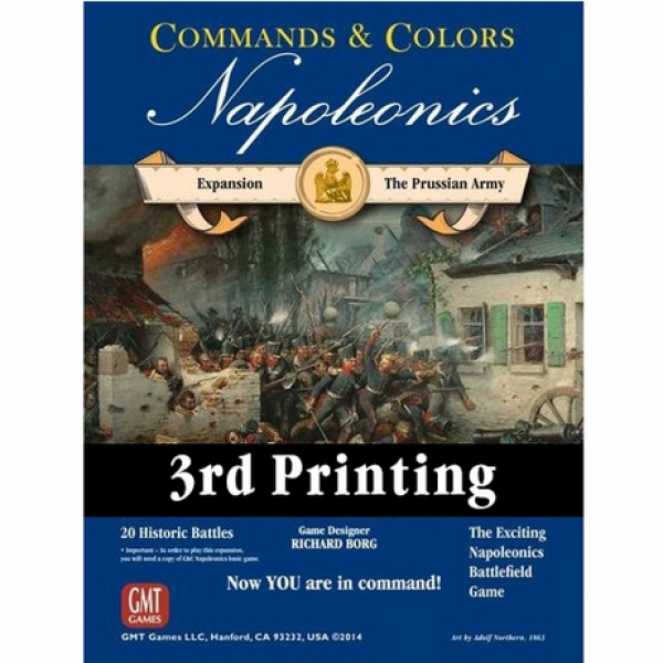 Commands and Colors Napoleonics: The Prussian Army (3rd Edition) Front Cover.