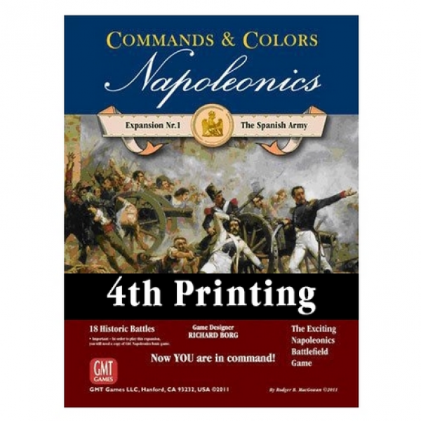 Commands & Colors: Napoleonics Expansion - The Spanish Army (4th printing) Front Cover
