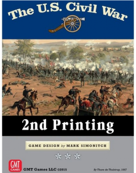 US Civil War (2nd printing) Front Cover showing an intense battle between the 2 opposing forces.