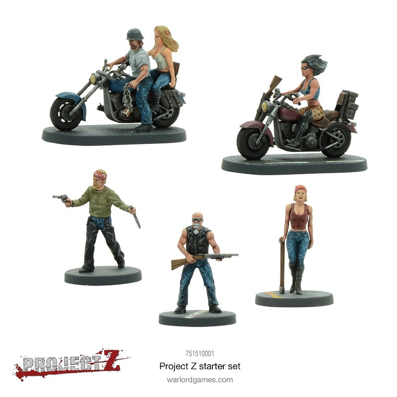 Project Z Starter Game Miniatures