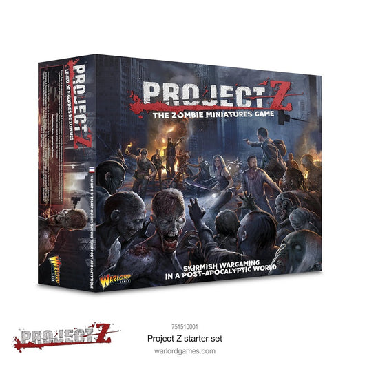 Project Z Starter Game - Post Apocalyptic War Game Box Cover