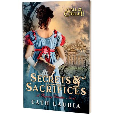 Secrets and Sacrifices, Call of Cthulhu, novel, Regency Period, Aconyte Books, cover art