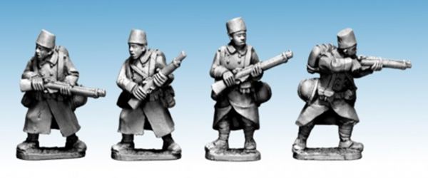 Crusader Miniatures, Senegalese Rifles, WW2, metal, 28mm