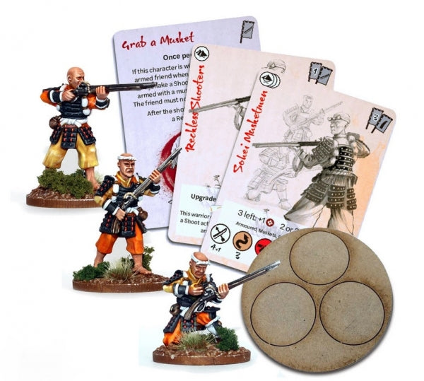 Test of Honour: Sohei Musketmen Miniatures