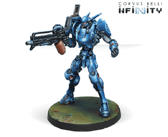 Infinity: PanOceania: Squalo. Armored Heavy Lancers of the Armored Cavalry Miniature