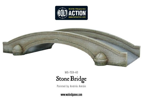 Bolt Action, stone bridge, plastic, painted