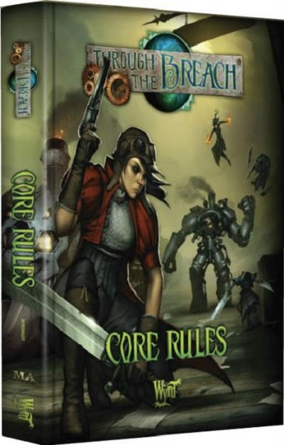 Through The Breach RPG: Core Rules (2nd Edition) - Front Cover, Tabletop Role Playing Game