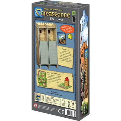 CARCASSONNE EXP 4: THE TOWER back cover