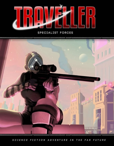 Traveller RPG: Specialist Forces. Science fiction role playing game.