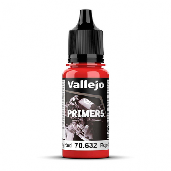 Vallejo New Game Air: Surface Primer - Bloody Red (18ml)