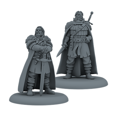 Night's Watch: Veterans of the Watch Miniatures, 2 unpainted miniatures