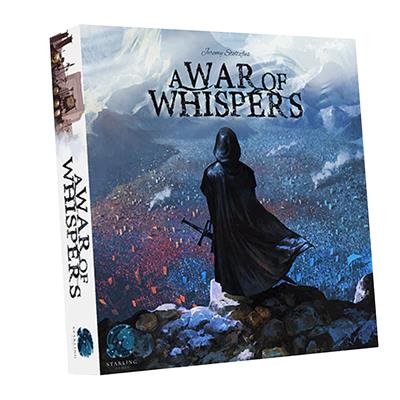 War of Whispers, box art, board game
