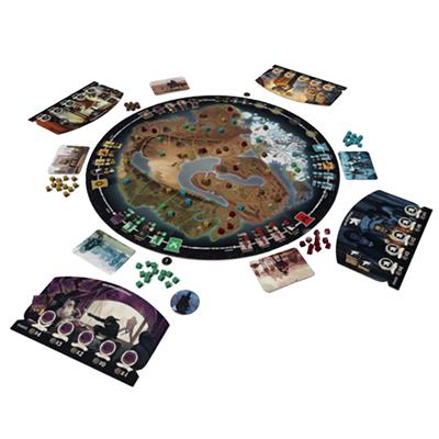 War of Whispers, board, components