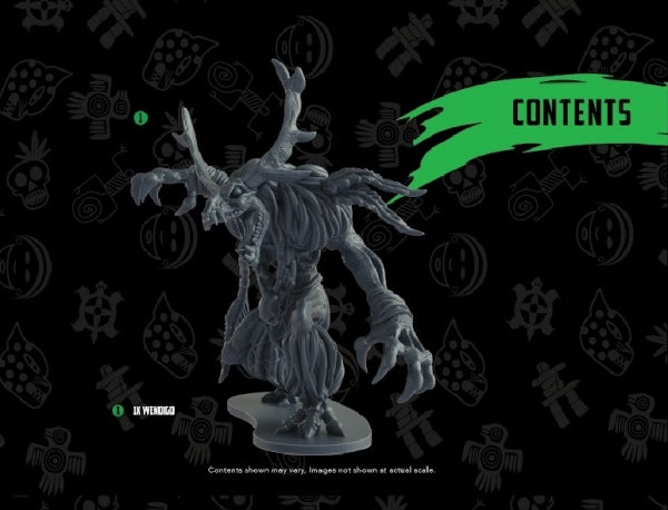 Mythic Earth: Tribal Nations - Wendigo (1) Miniature, Unpainted