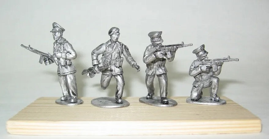 West German Polizei 1 Miniatures, Set of 4