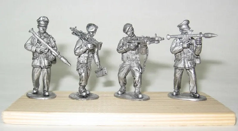 West German Polizei 2 Miniatures, Set of 4