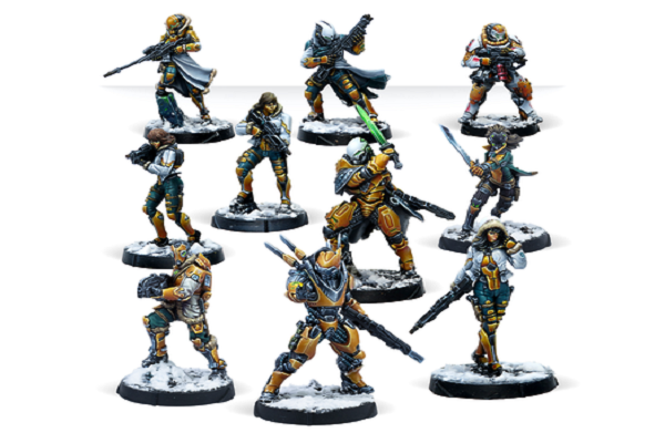 Infinity CodeOne: Yu Jing Action Pack. Showing all miniatures
