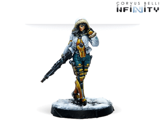 ZHANSHI (Combi Rifle) Miniature, Front View